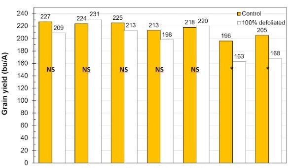 Frost During Early Corn Development and its Effect on Yield